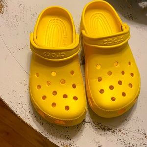 Yellow Crocs